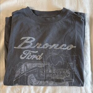 Abercrombie & Fitch Charcoal Bronco Tee
